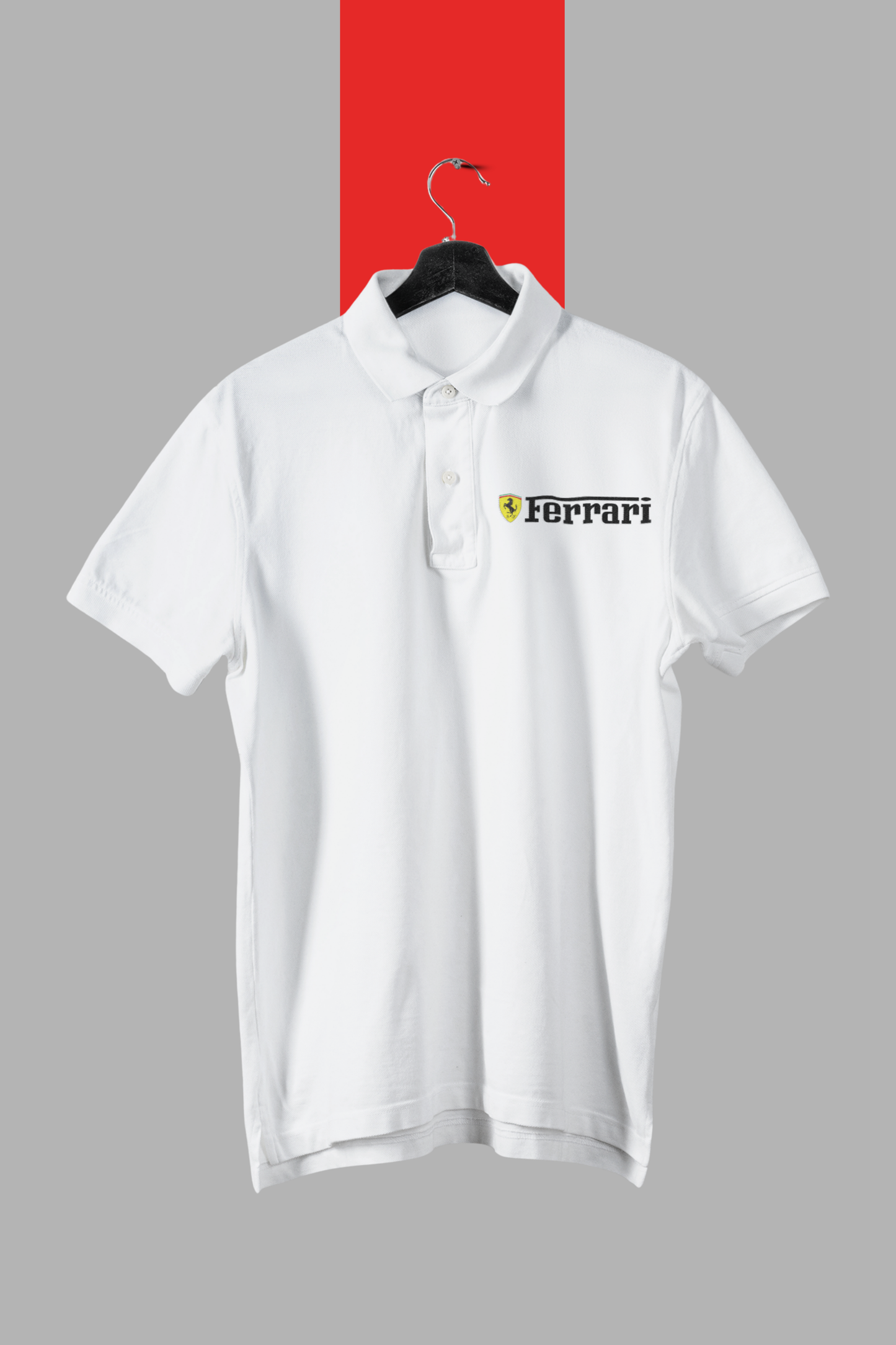 ferrari f1 polo custom t shirt design