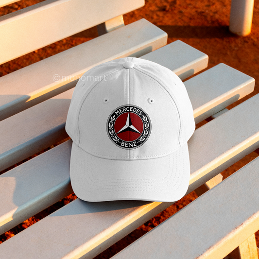 Mercedes Red Logo Cap