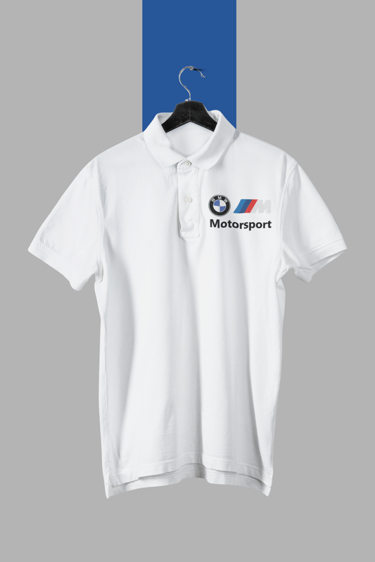 BMW Motorsports Polo T-Shirt custom t shirt design W