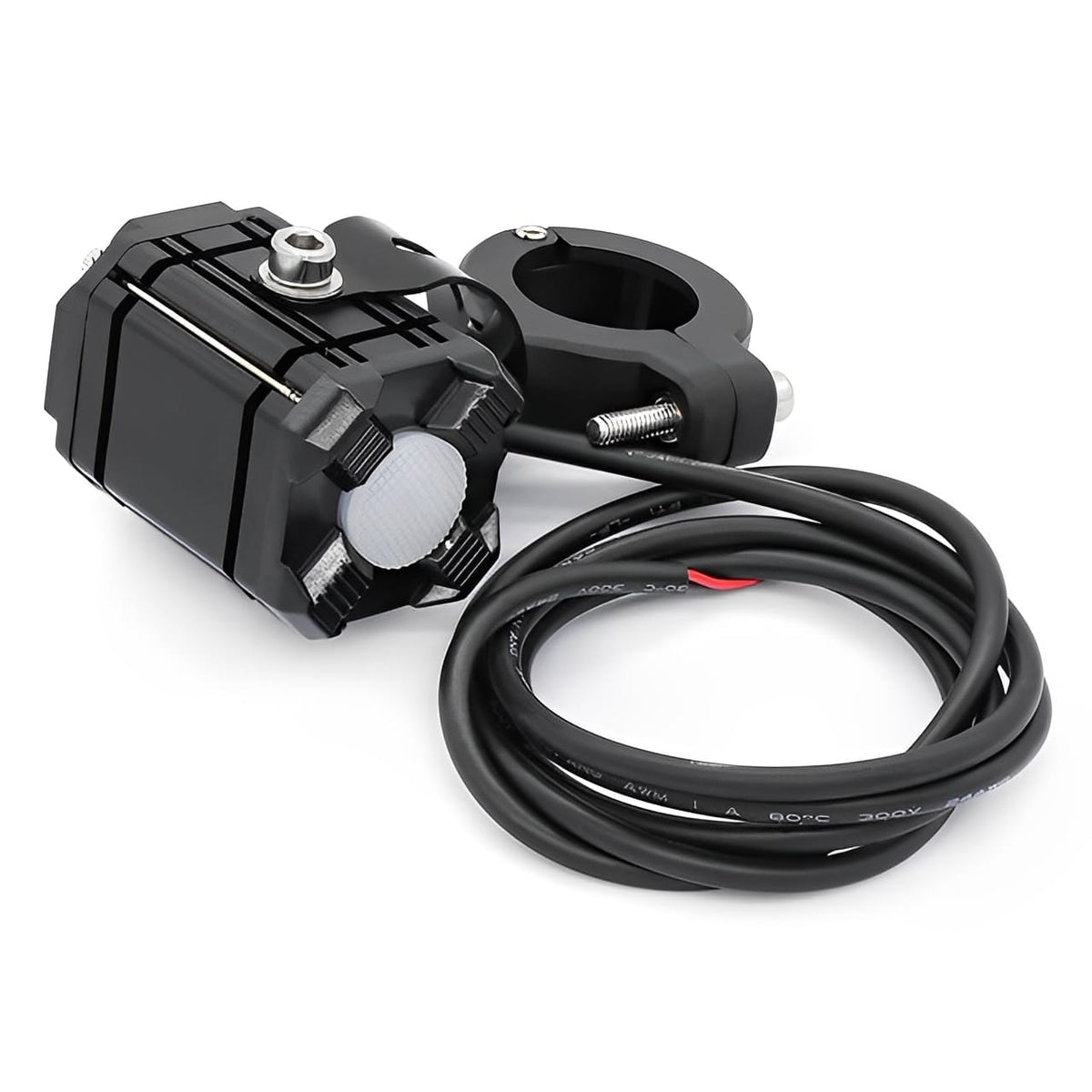 Universal Motorcycle LED Auxiliary Headlight – High/Low Beam Super Bright
