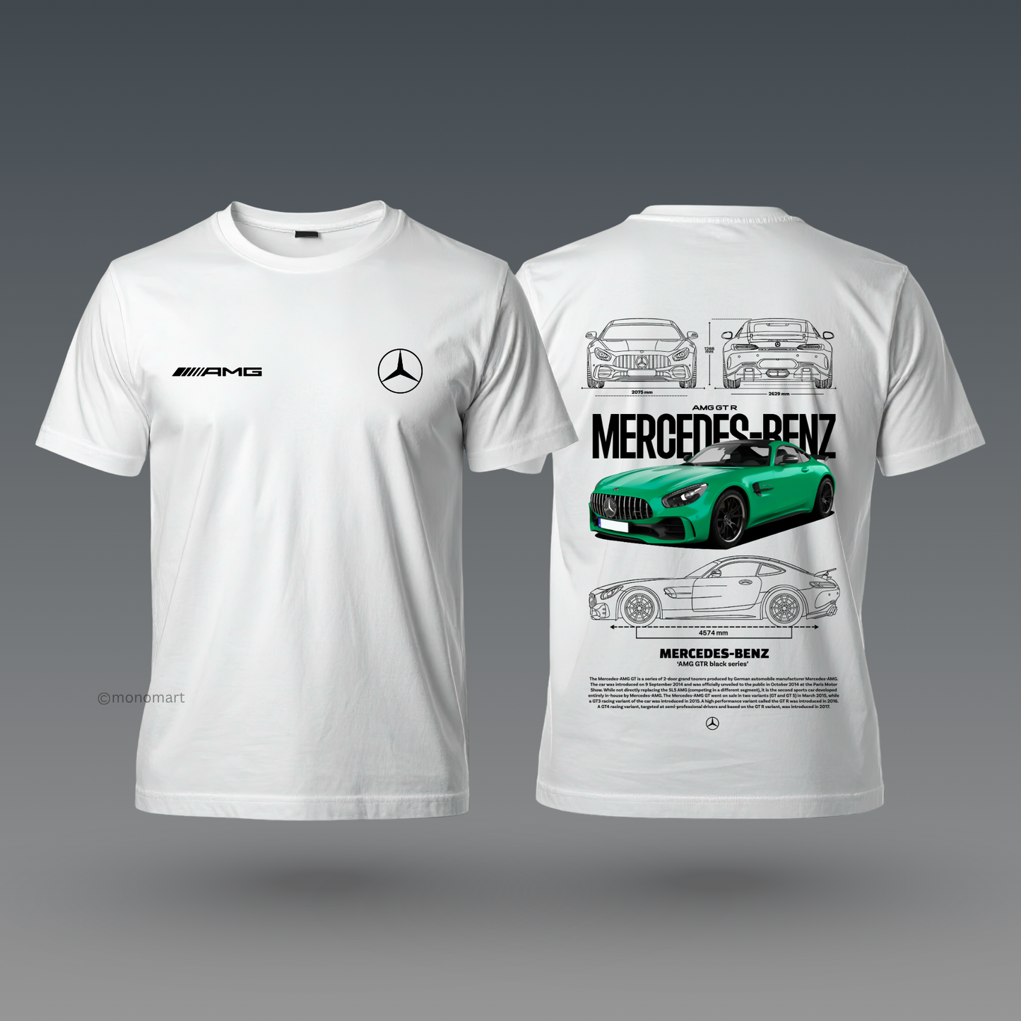 Mercedes Green GTR T-Shirt