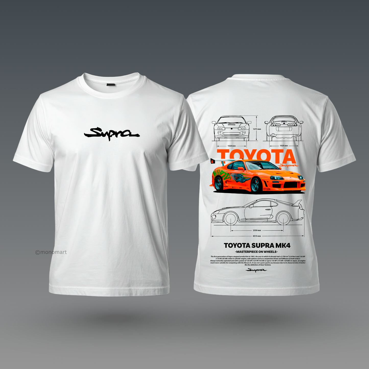 Toyota Supra T-Shirt 02