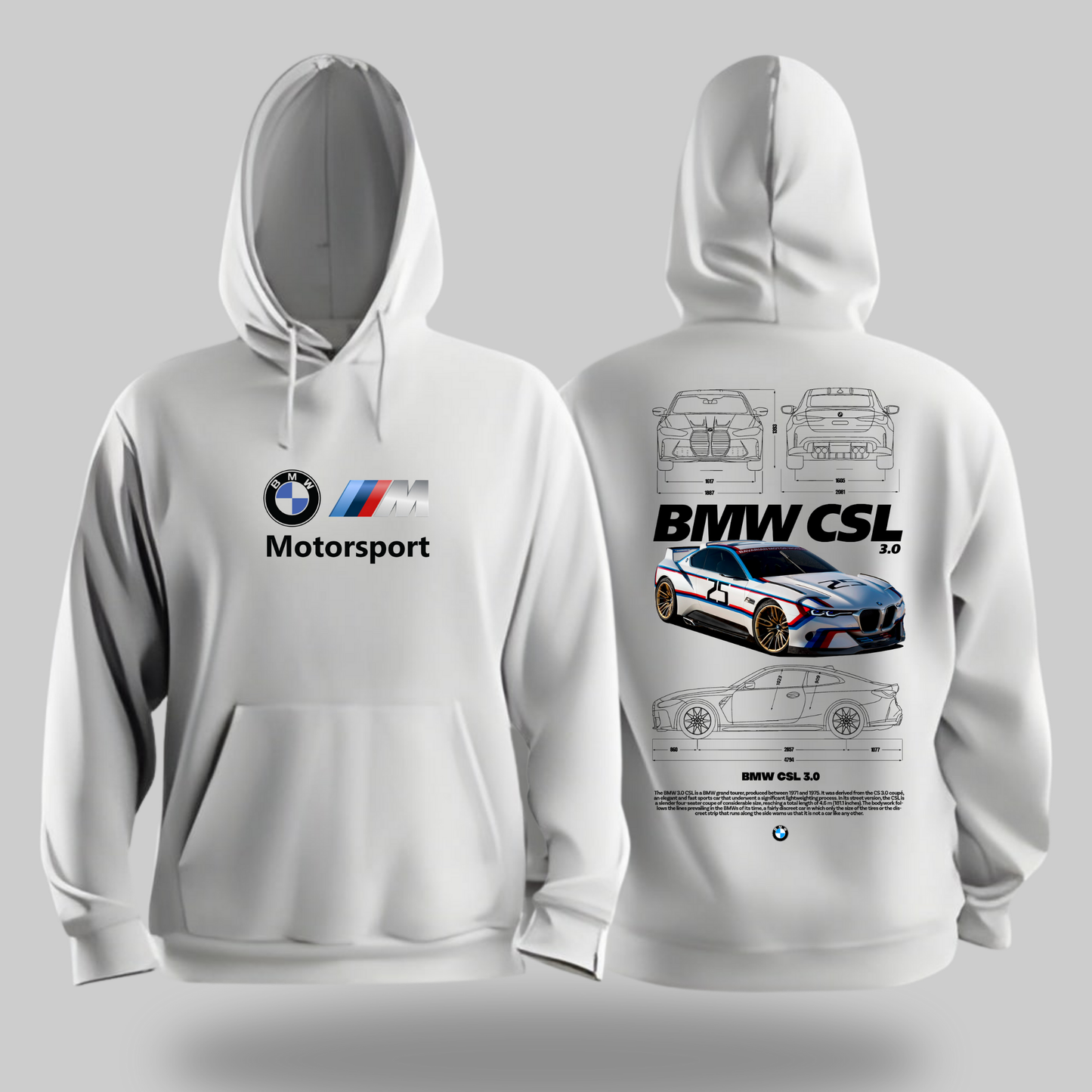 CLS 3.0 White Hoodie