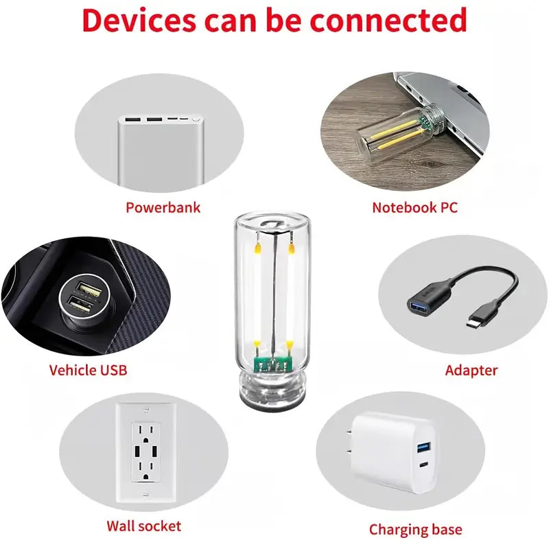USB Touch Controlled LED Ambient Light