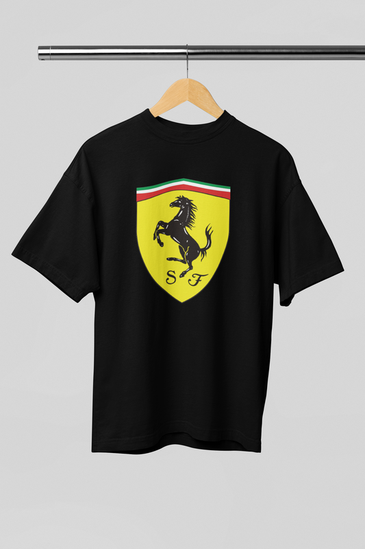 Ferrari Oversized T-Shirt for Ultimate Style and Comfort
