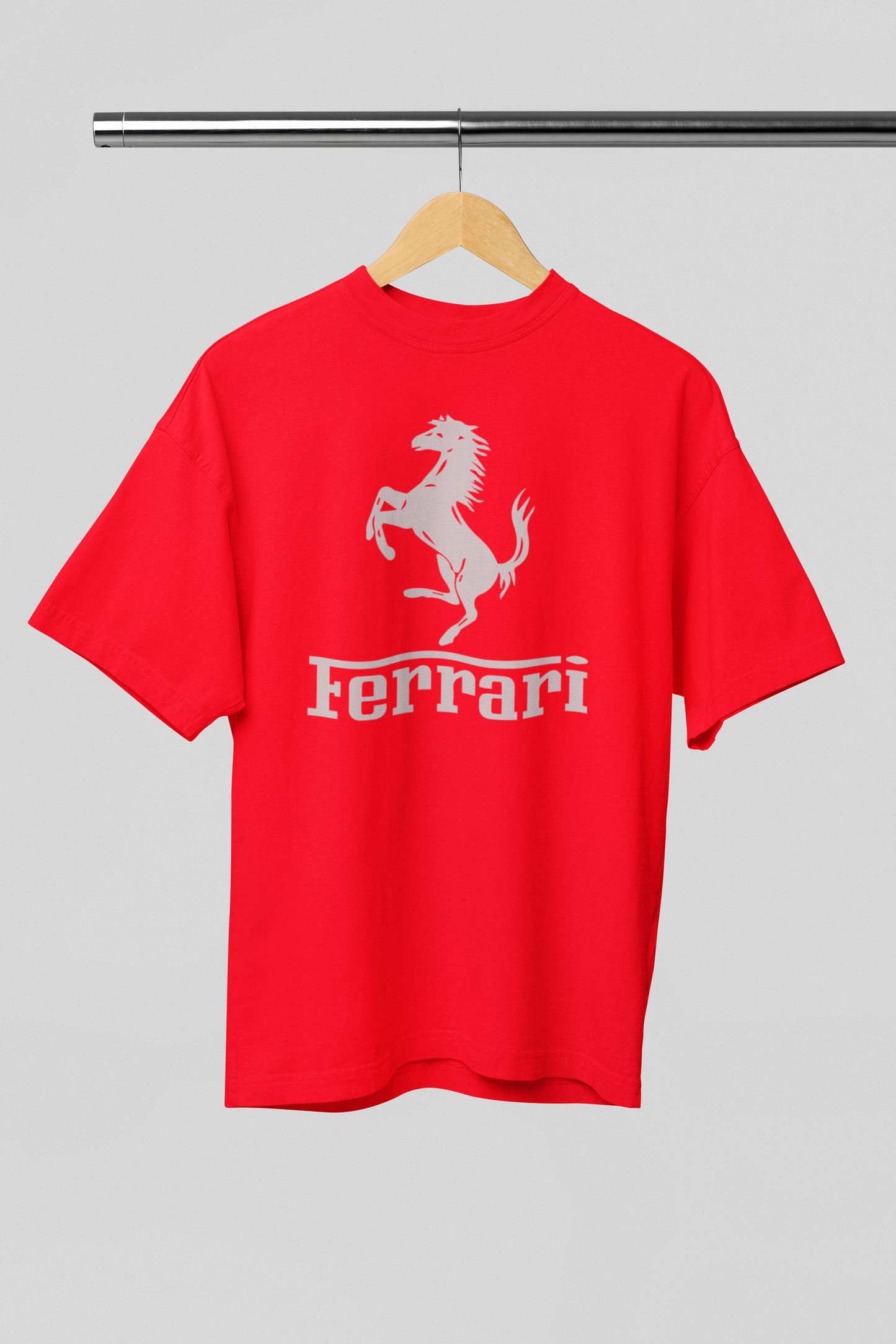 Oversized Ferrari F1 T-Shirt
