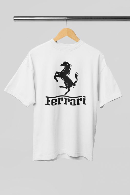 Oversized Ferrari F1 T-Shirt