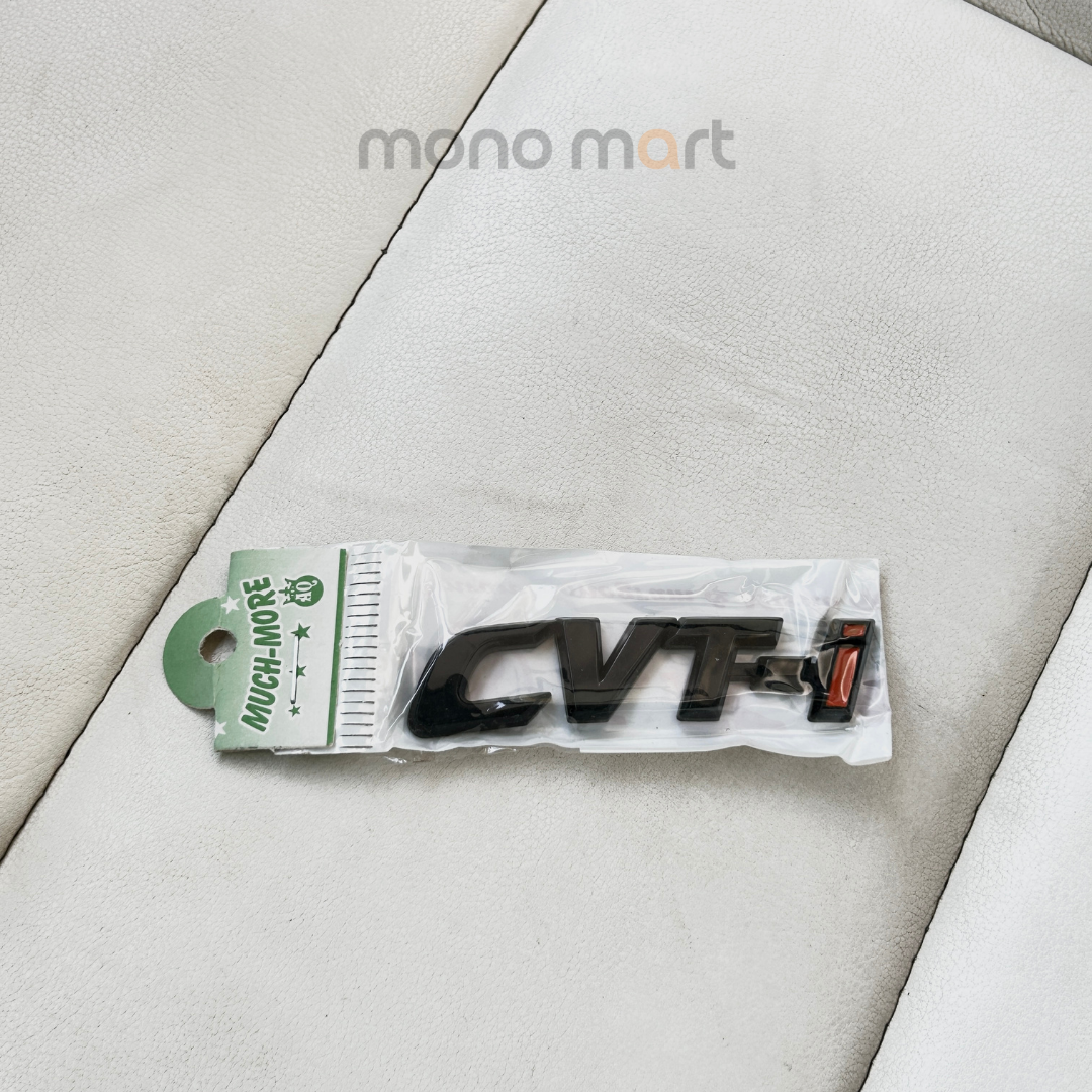CVT-i Black and Red badge