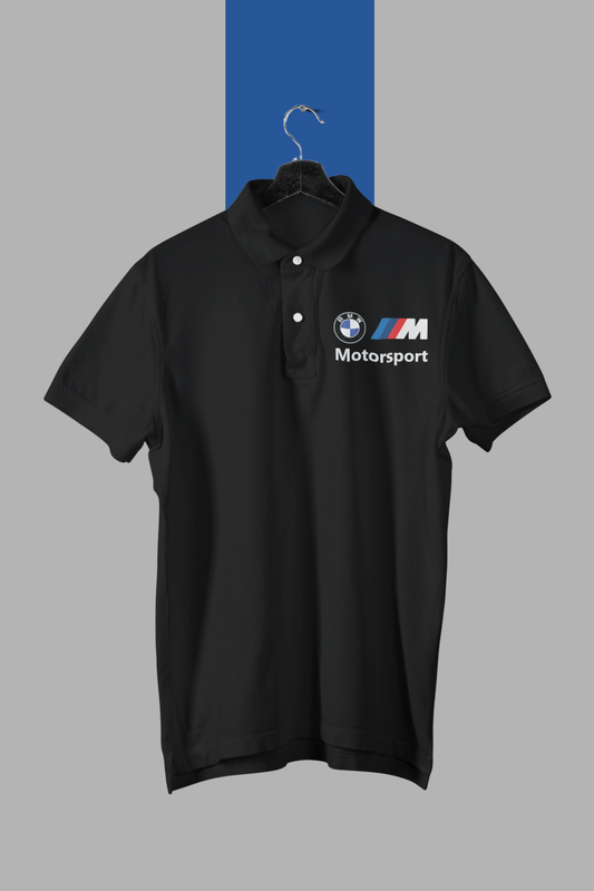 BMW Motorsports Polo Black