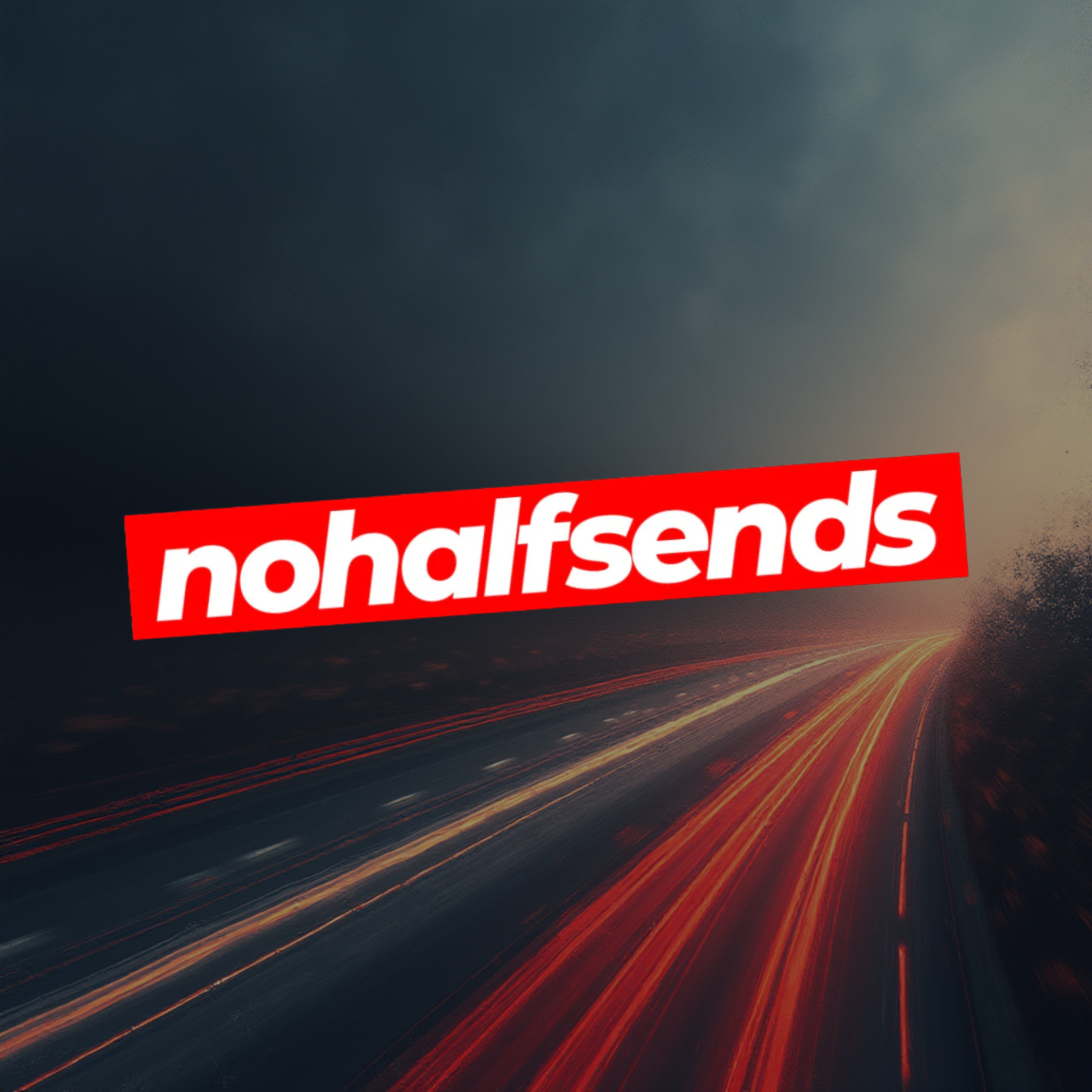 Nohalfsends Car Sticker – Reflective Vinyl Decal – Automotive Accessories Pakistan
