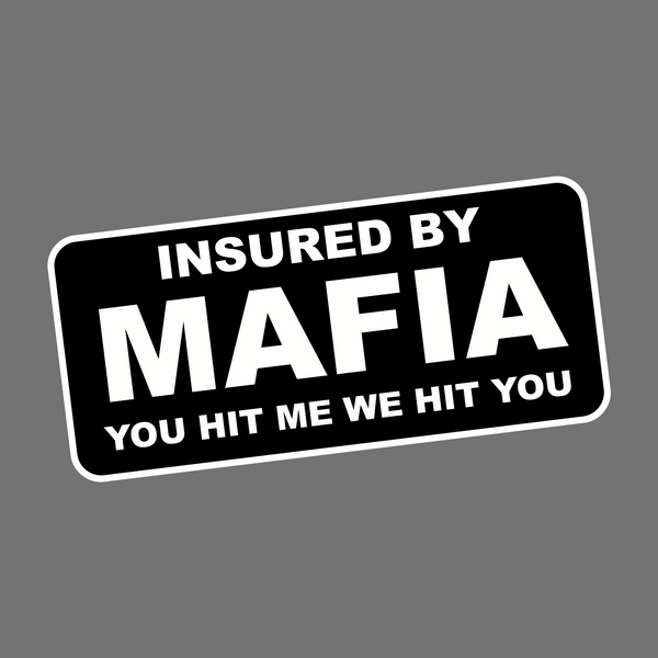 Mafia Sticker - Unique Vinyl Decal for Fans of Mafia Culture – monomart.pk