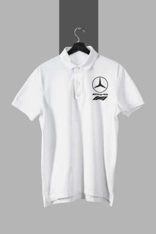 Mercedes AMG F1 Polo T-Shirt custom t shirt design W