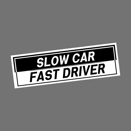 FAST DRIVER - Sticker