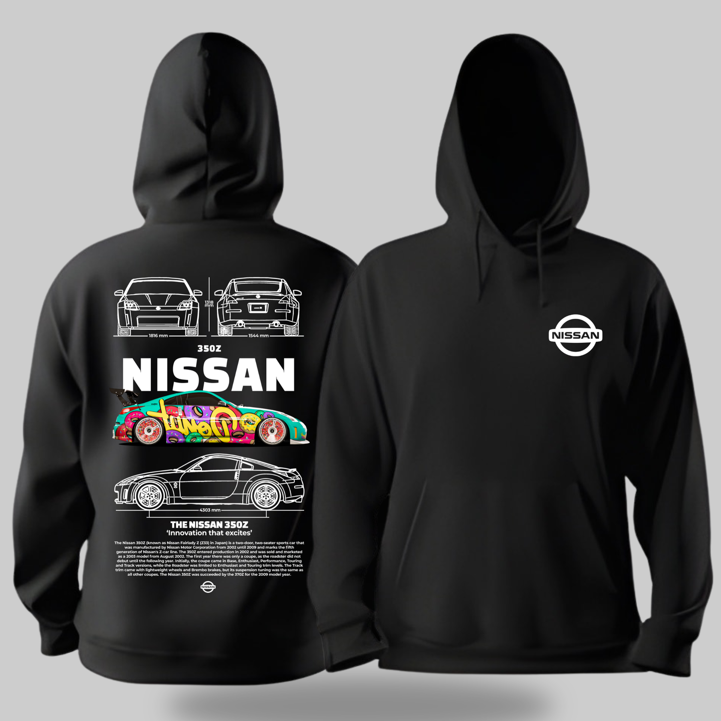 NISSAN 350Z DONUT Hoodie