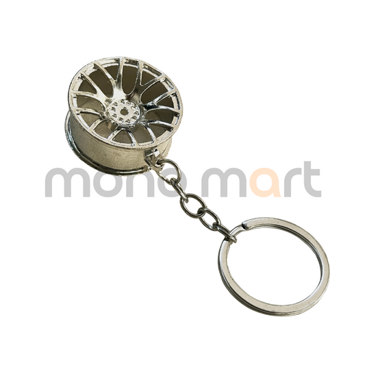 Wheel Rim Keychain