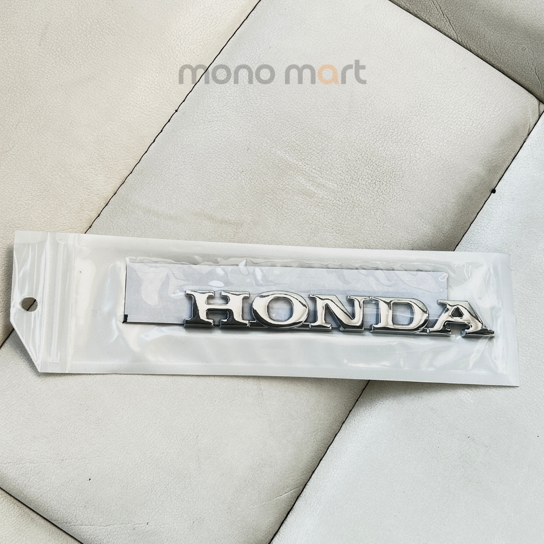 Honda metal badge