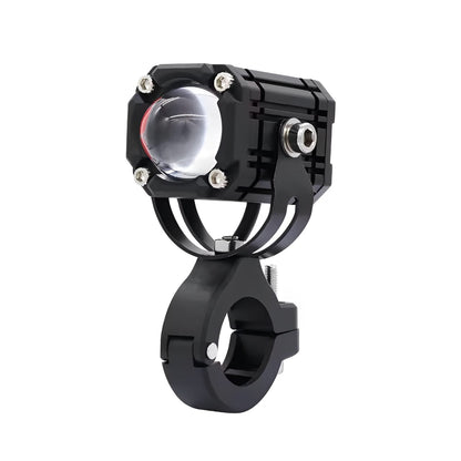 Universal Motorcycle LED Auxiliary Headlight – High/Low Beam Super Bright