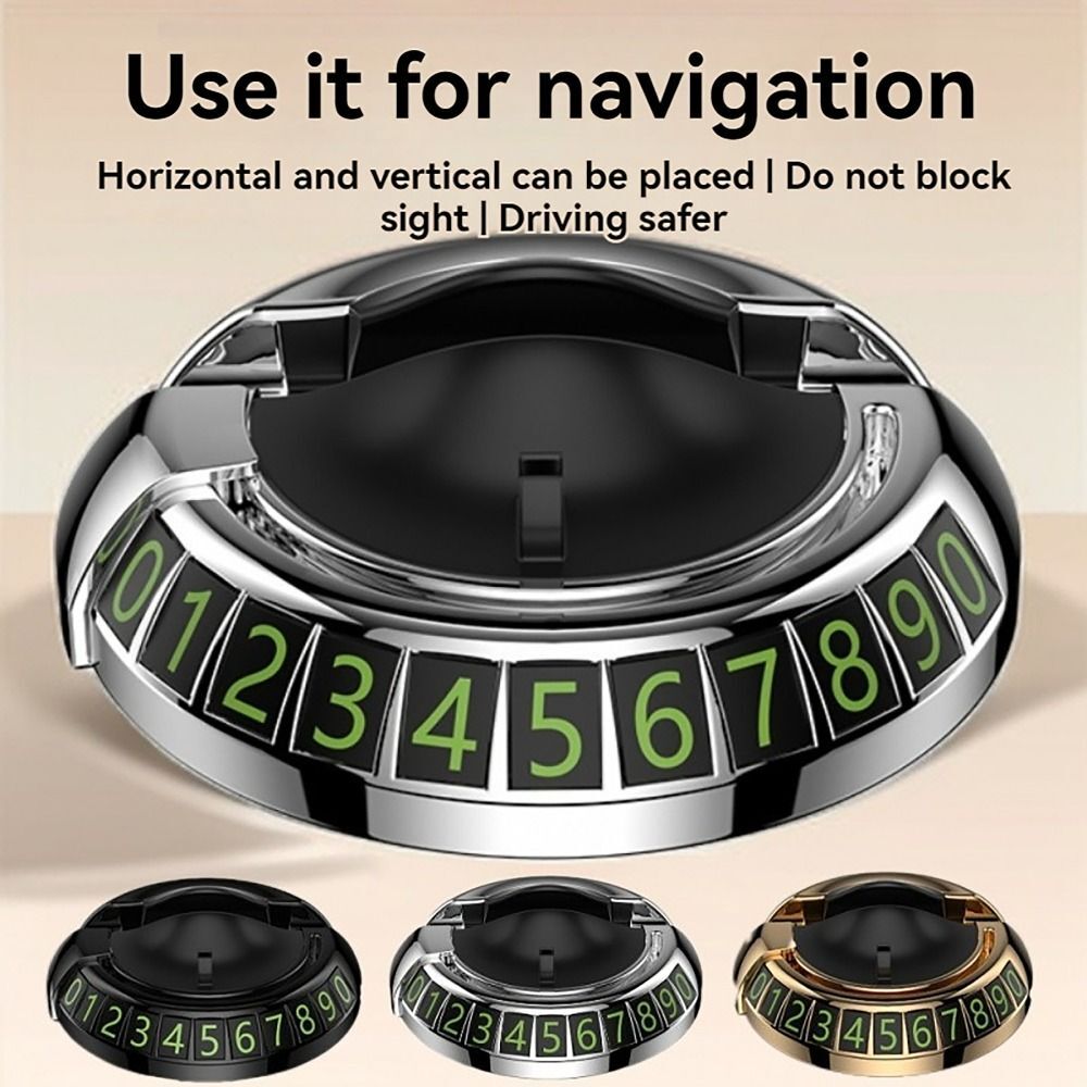 Dashboard Car Phone Holder with Navigation Bracket - 360°