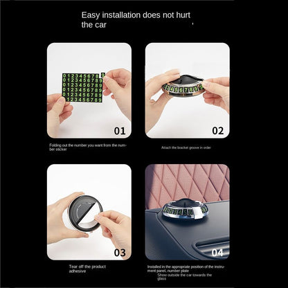 Dashboard Car Phone Holder with Navigation Bracket - 360°