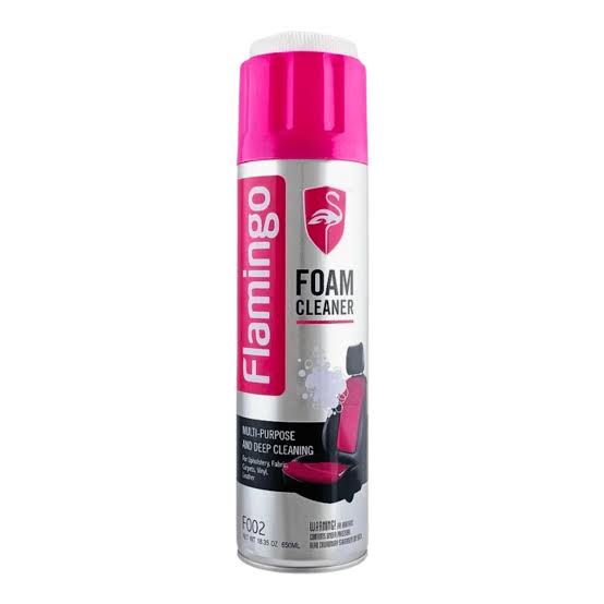 Flamingo Foam Cleaner 650ML – Multi-Purpose Deep Cleaning Spray