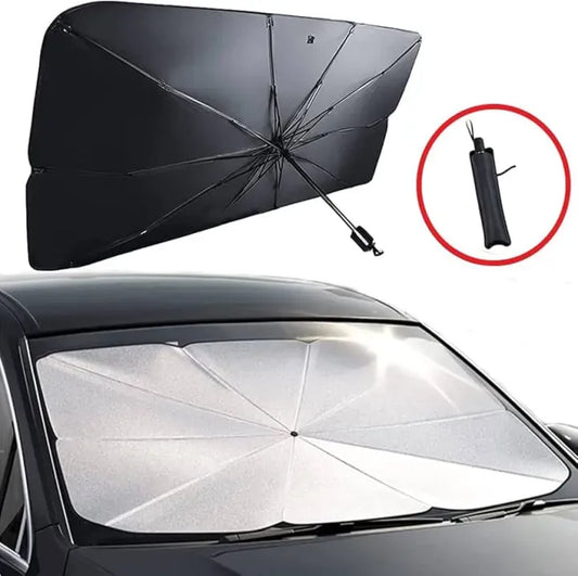 Premium Car Windshield Sun Shade Umbrella