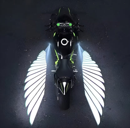 Angel Wings LED Bike Light for Motorcycles & Bikes