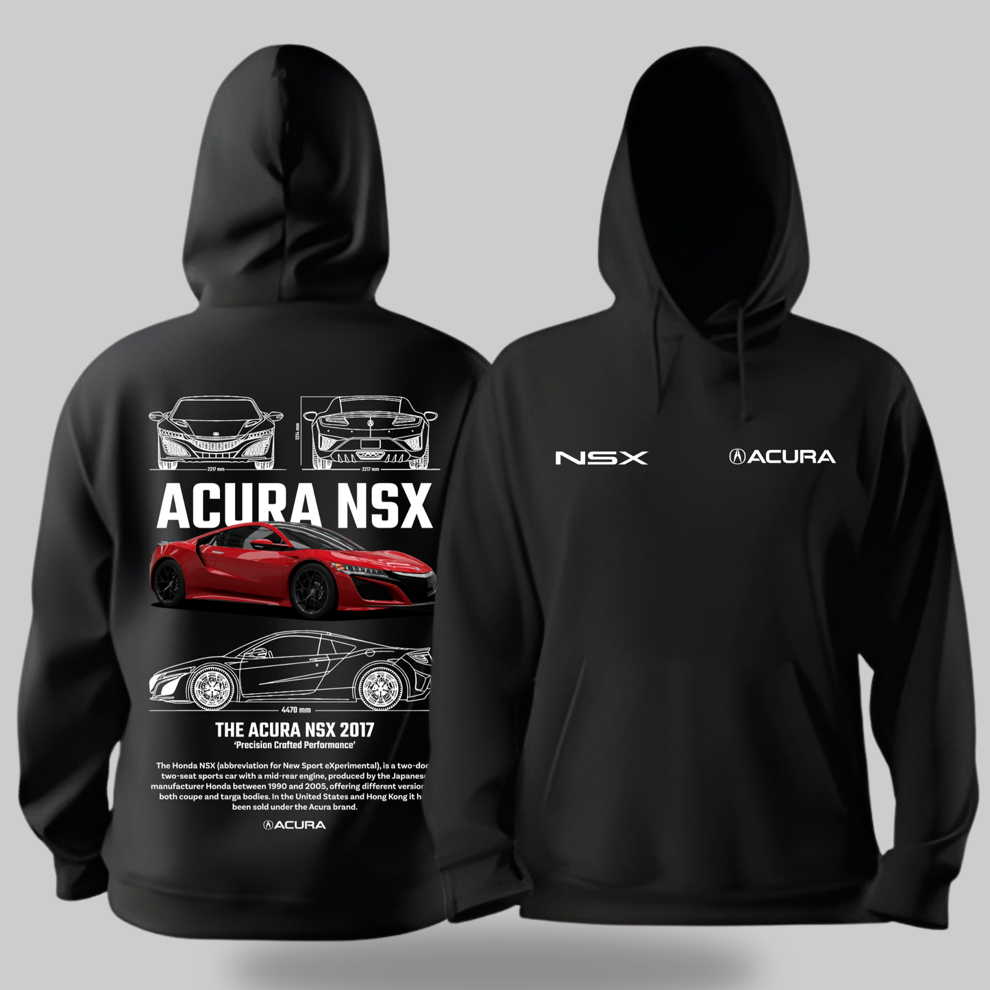 HONDA NSX ACURA Hoodie