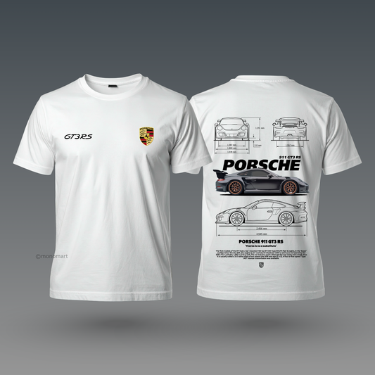 Black Porsche T-Shirt