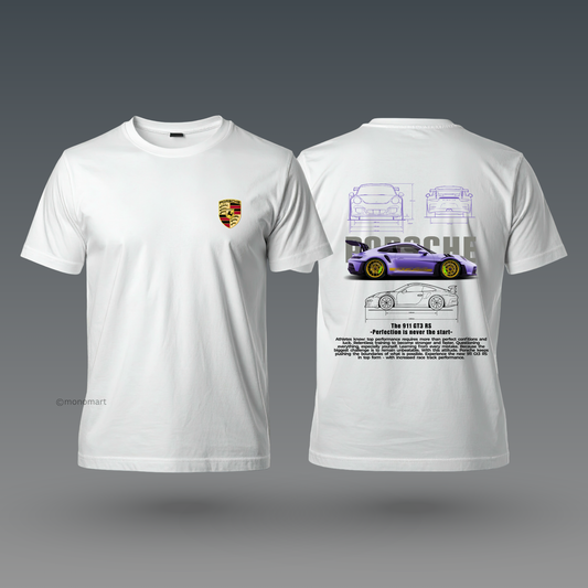 Lilac Porsche T-Shirt
