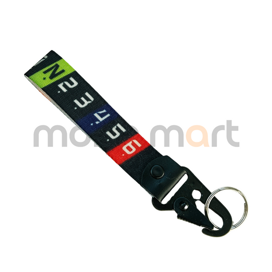 Turn To Ride Keychain