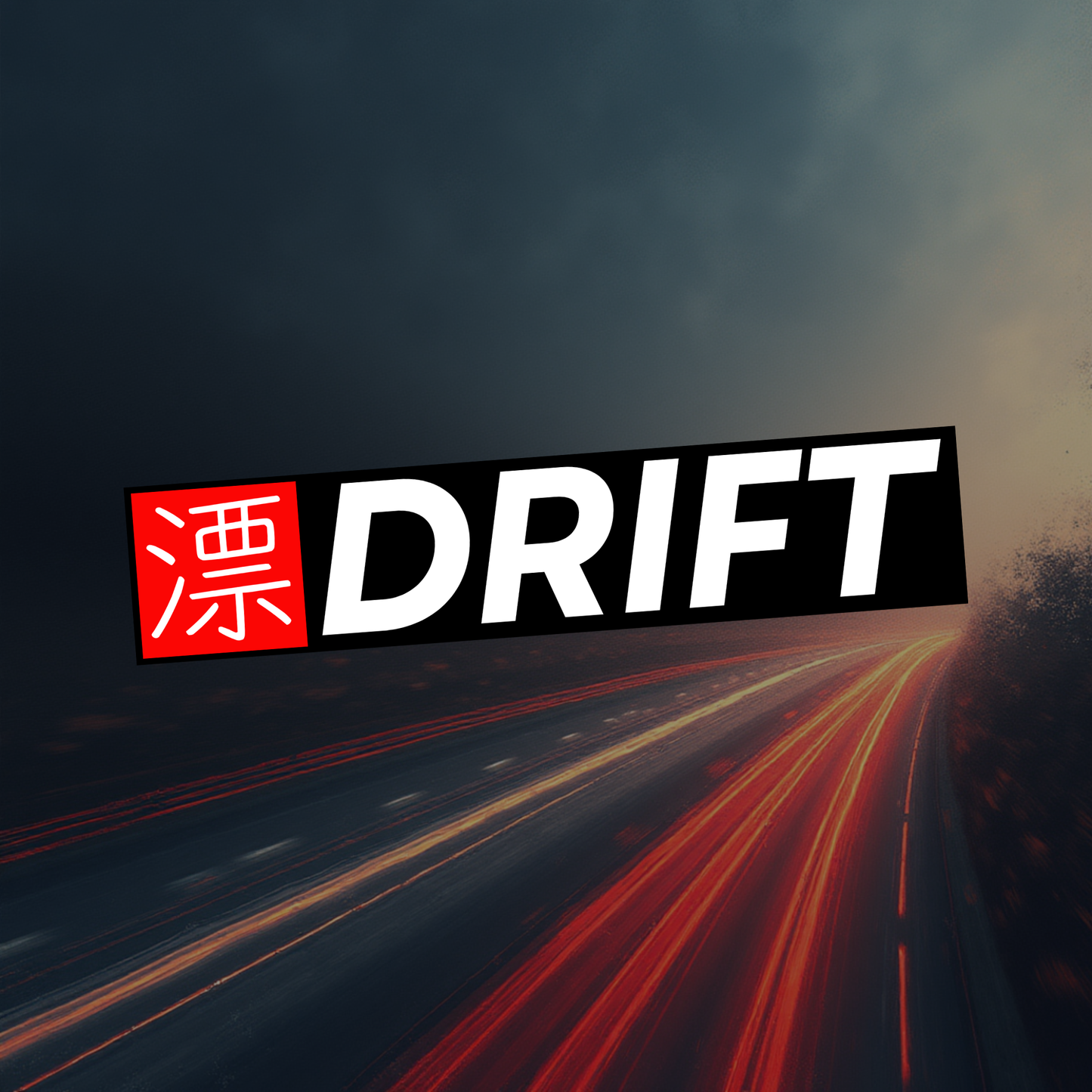 Drift Car Sticker – Reflective Vinyl Decal – Automotive Accessories Pakistan