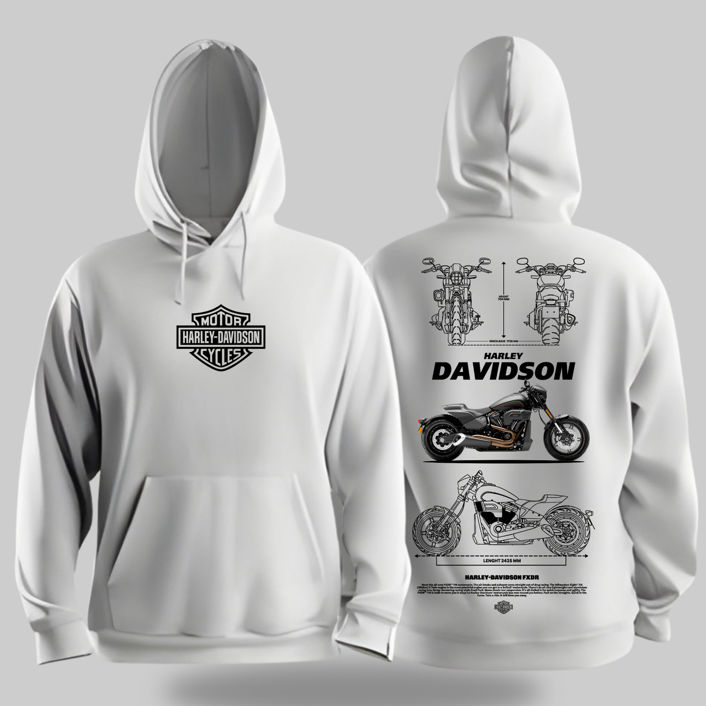 DAVIDSON MOTORCYCLE Hoodie