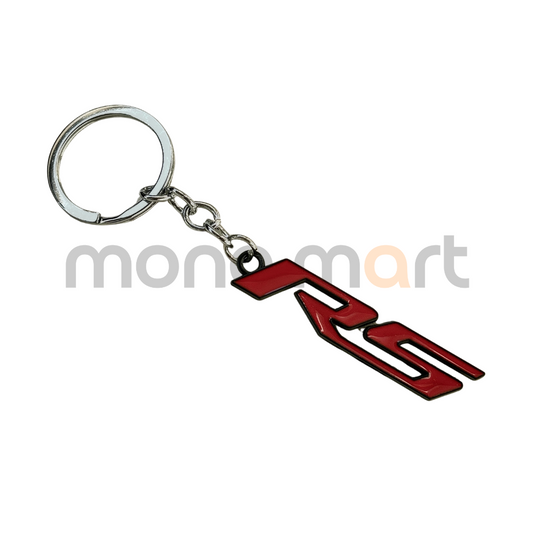 RS Racing Spirit Metal Red Keychain