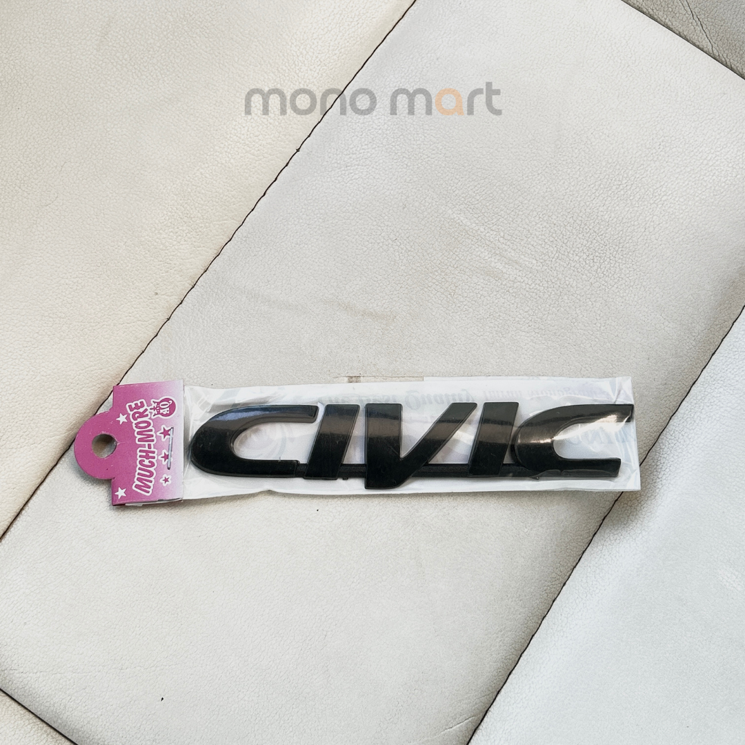 CIVIC 96-2000 black badge