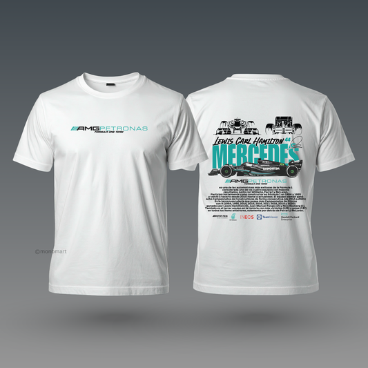 Mercedes F1 Petronas White T-Shirt