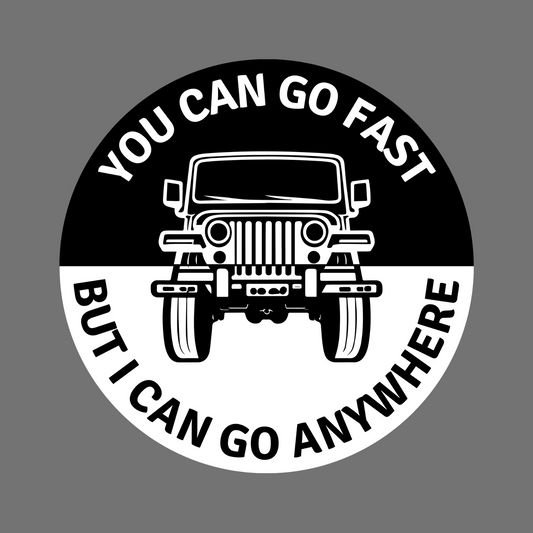 I CAN GO ANYWHERE - Sticker