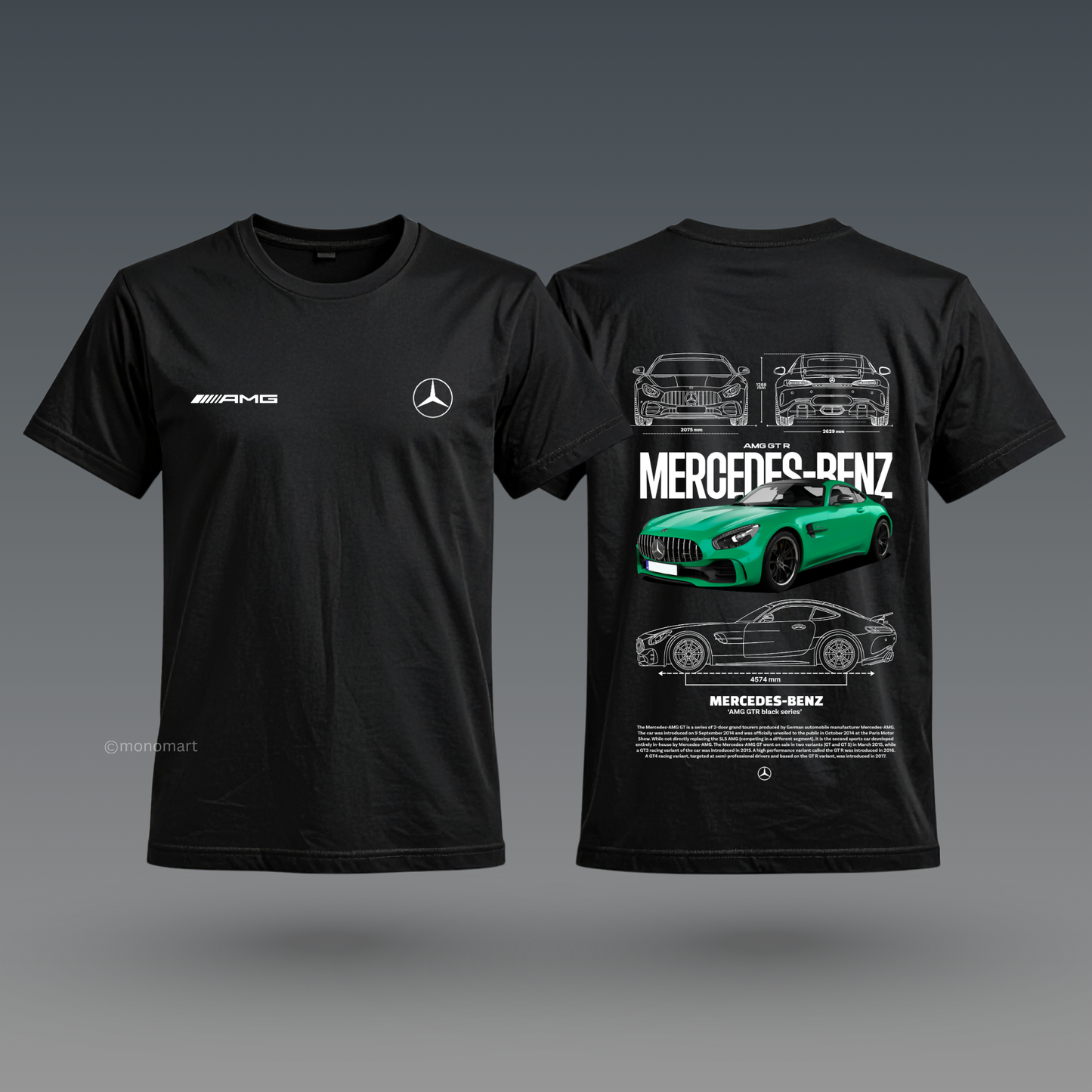 Mercedes Green GTR T-Shirt