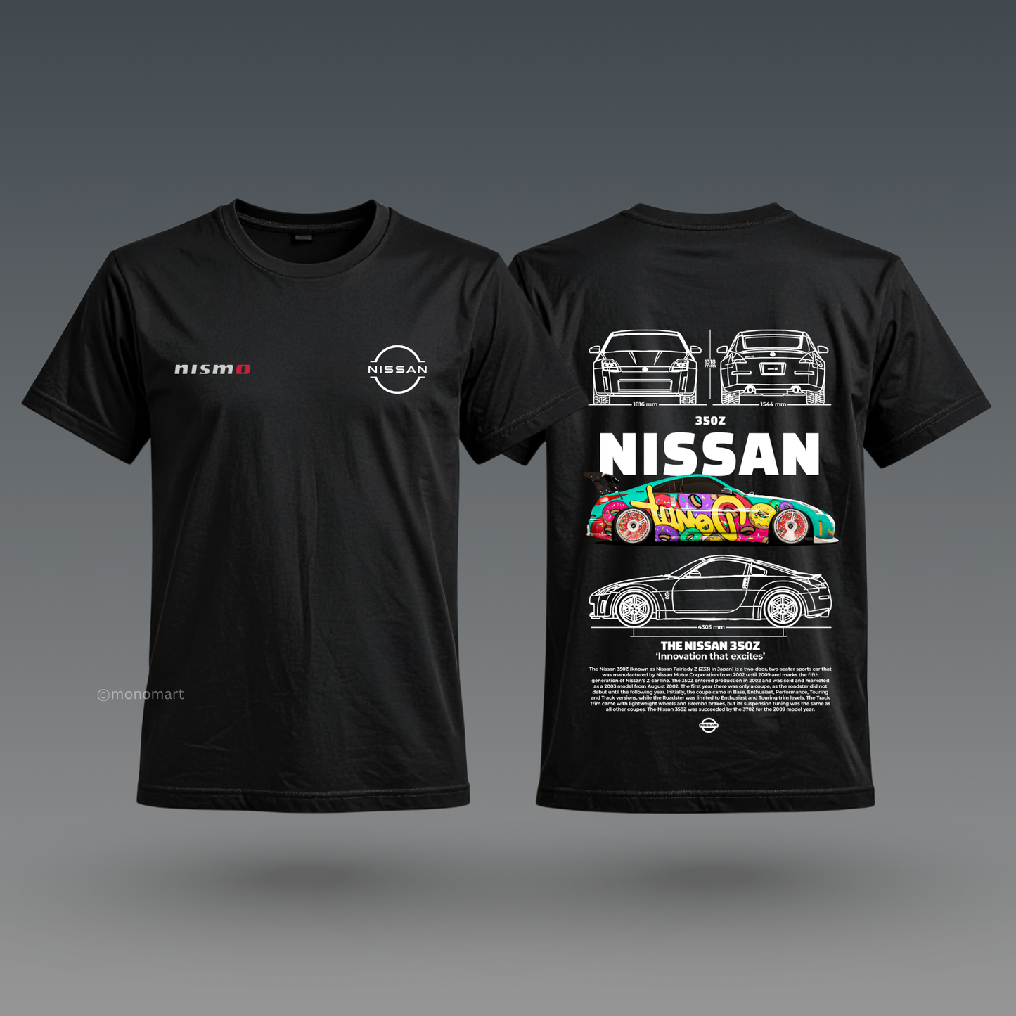 GT-R R35 Graffiti Nismo T-Shirt