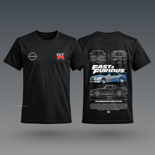 FNF Skyline R34 T-Shirt