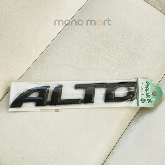 ALTO black emblem