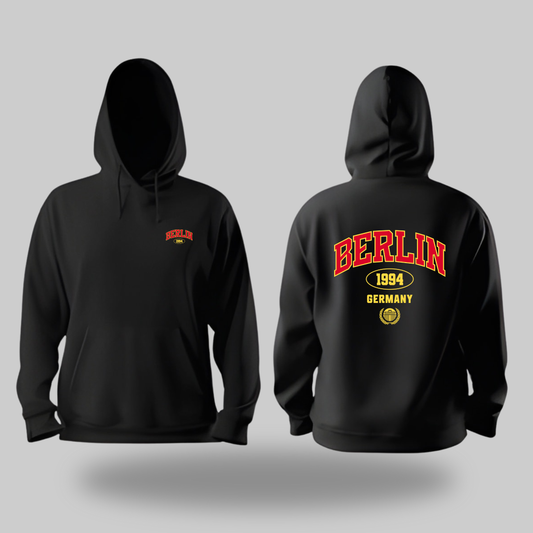 BERLIN GERMANY Black Hoodie
