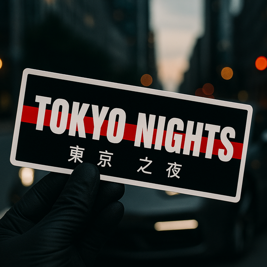 TOKYO NIGHTS - Sticker