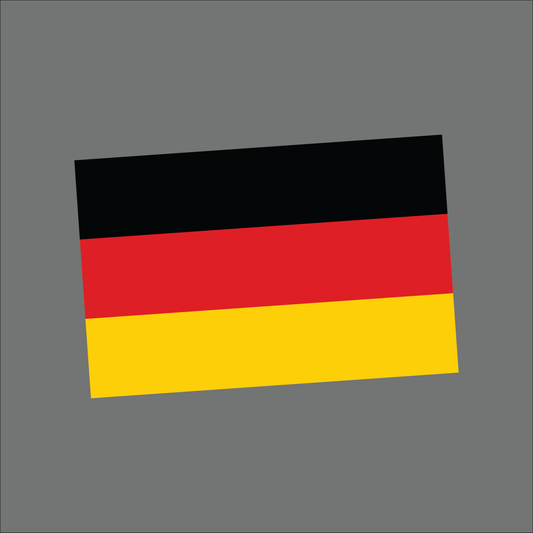 GERMANY FLAG - Inside Out Sticker
