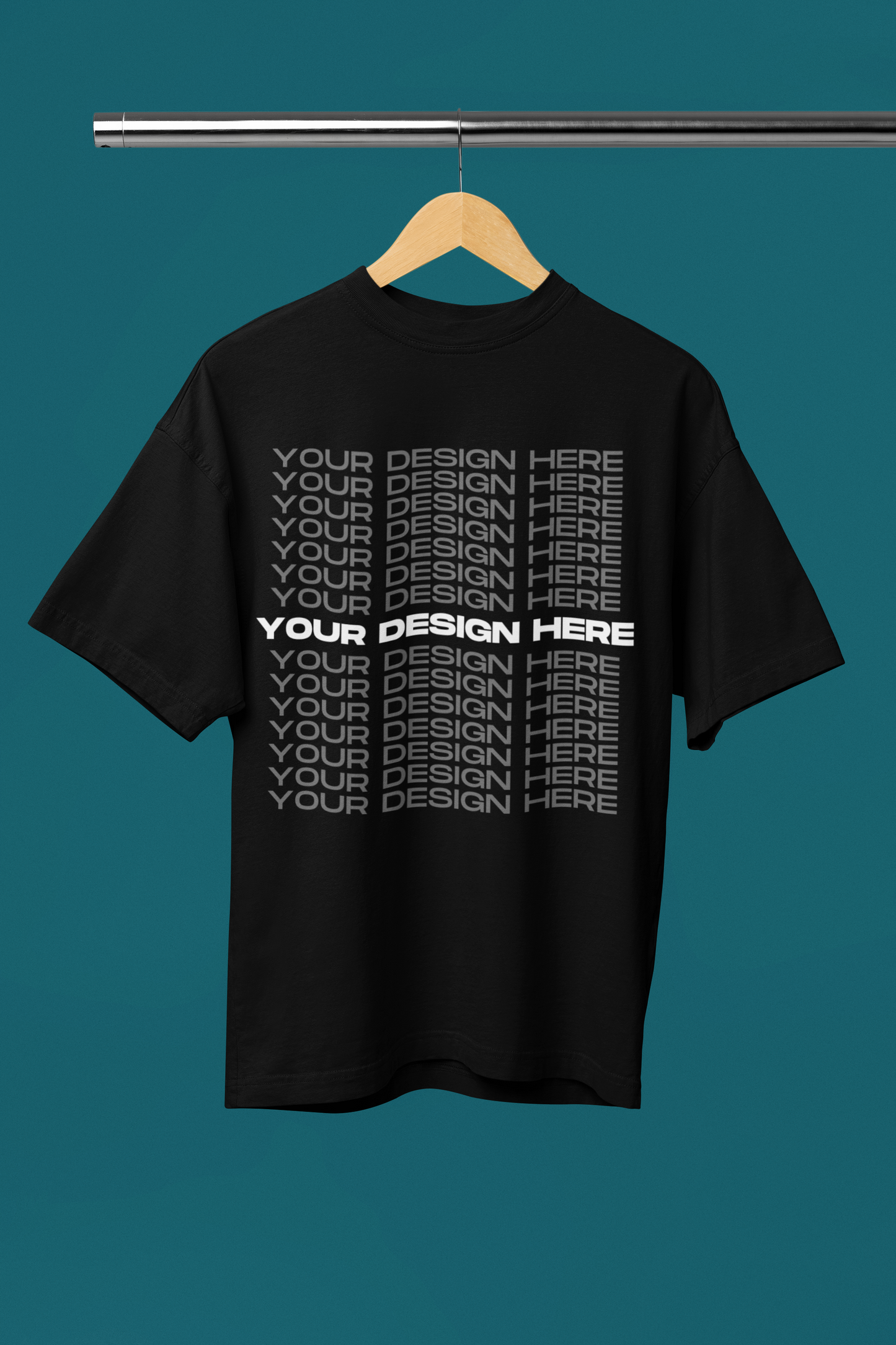 Black Oversized T-Shirt