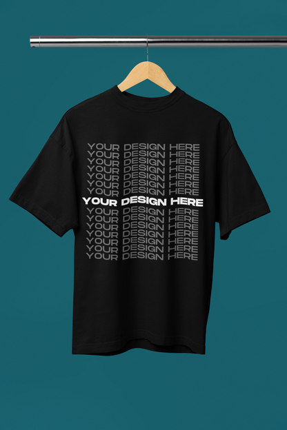 Black Oversized T-Shirt