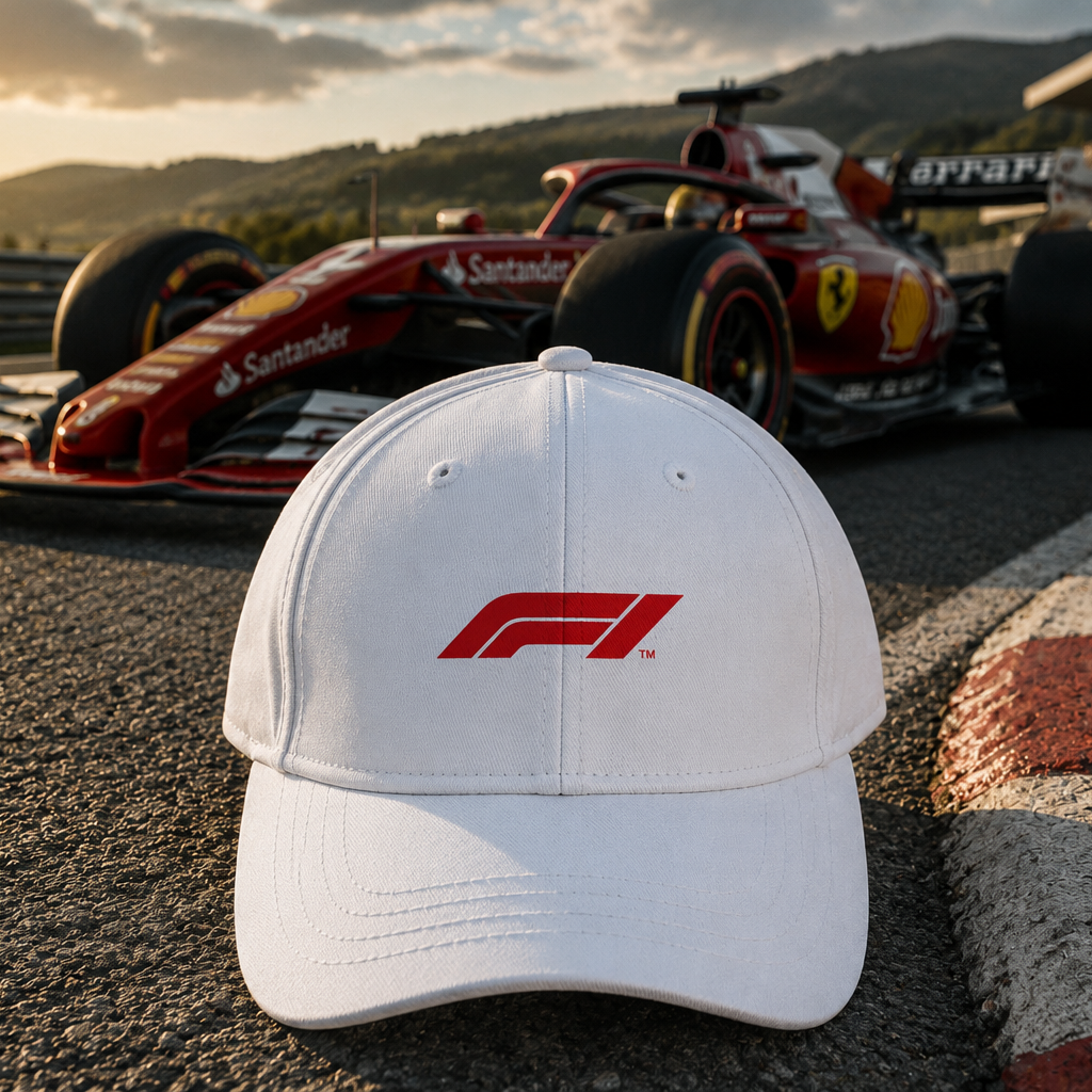 F1 red Logo Cap