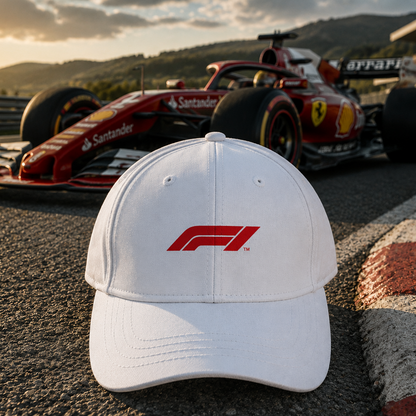 F1 red Logo Cap