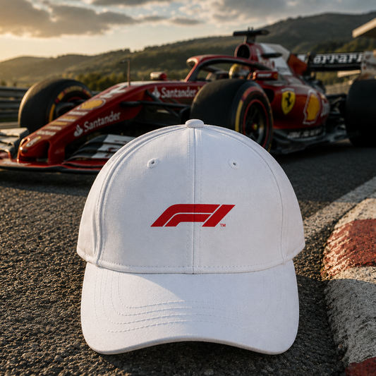 F1 red Logo Cap