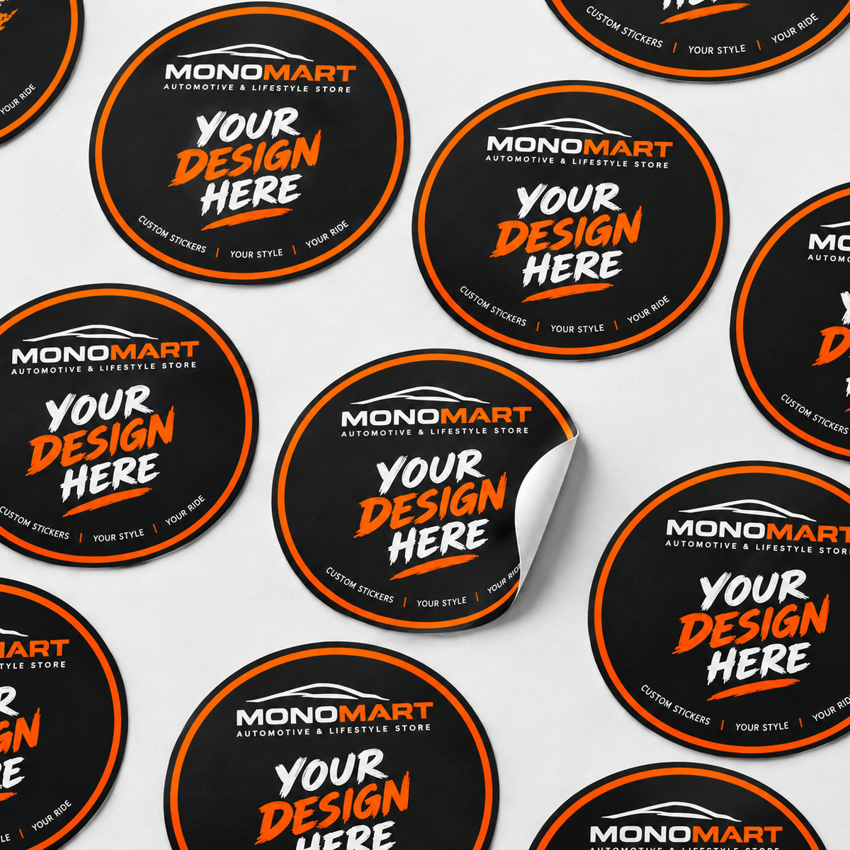 Customize Your Stickers